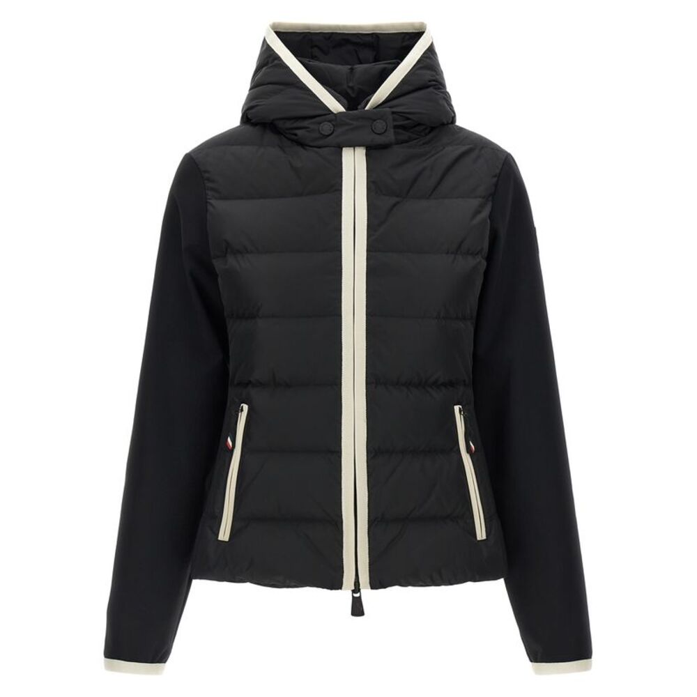 Moncler Grenoble Black Polyamide Women's Cardigan